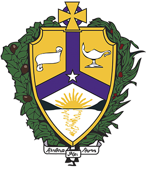 Alpha Kappa Lambda crest